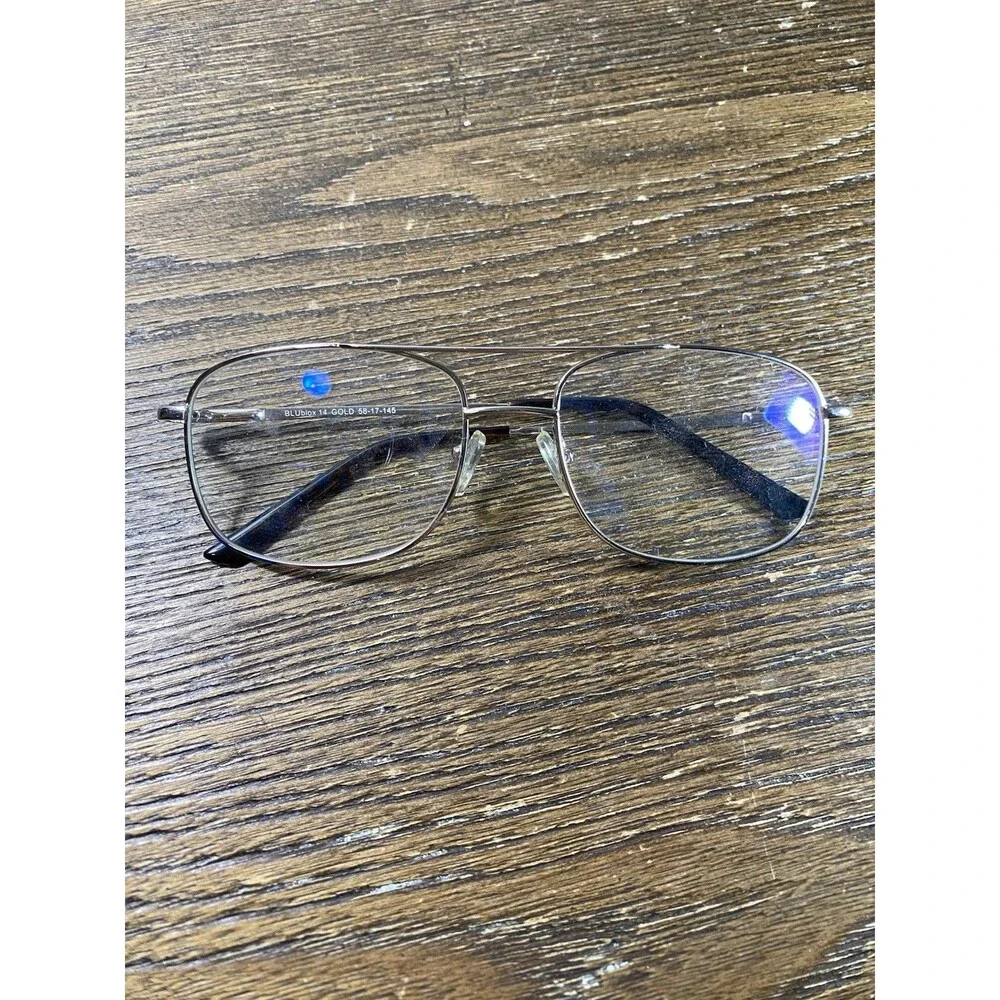 *frames Only* Blublox 14 Gold 58-17-145 Eyeglasses Sunglasses Bon Charge